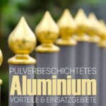 Pulverbeschichtetes Aluminium